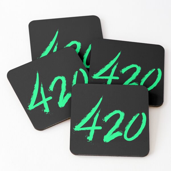 Item preview, 420- neon green logo designed and sold by Savage.SelfHelp .