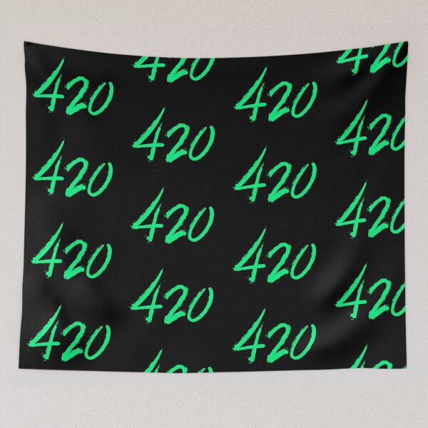 Item preview, 420- neon green logo designed and sold by Savage.SelfHelp .