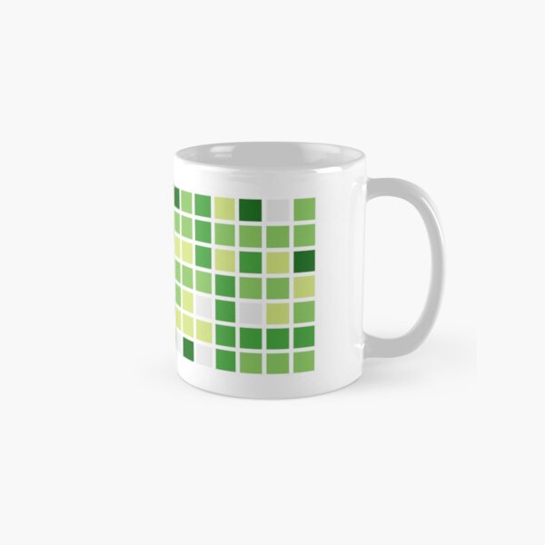 Github Contributions (without text) Classic Mug