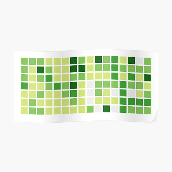 Github Contributions (without text) Poster