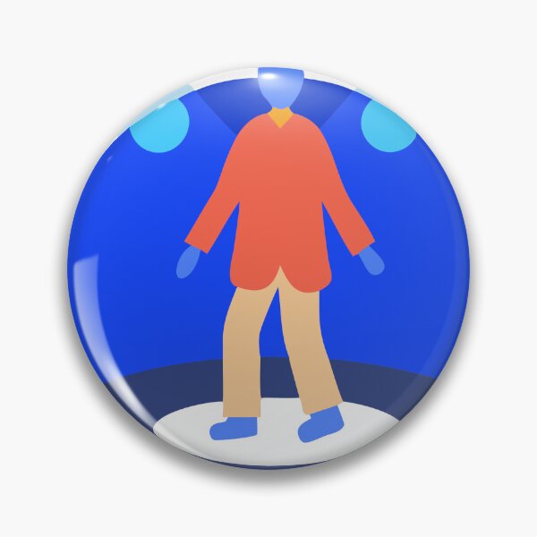 Item preview, Abstract Illustration of a Person on a Circular Stage with Spotlights designed and sold by Creative88Art.