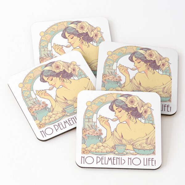 Item preview, No Pelmeni No Life Woman Art Nouveau Gift designed and sold by Pineapple-Tree.