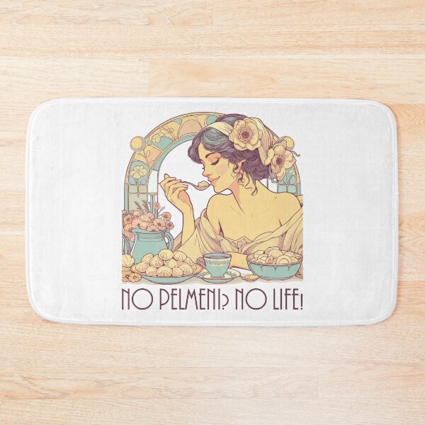Item preview, No Pelmeni No Life Woman Art Nouveau Gift designed and sold by Pineapple-Tree.