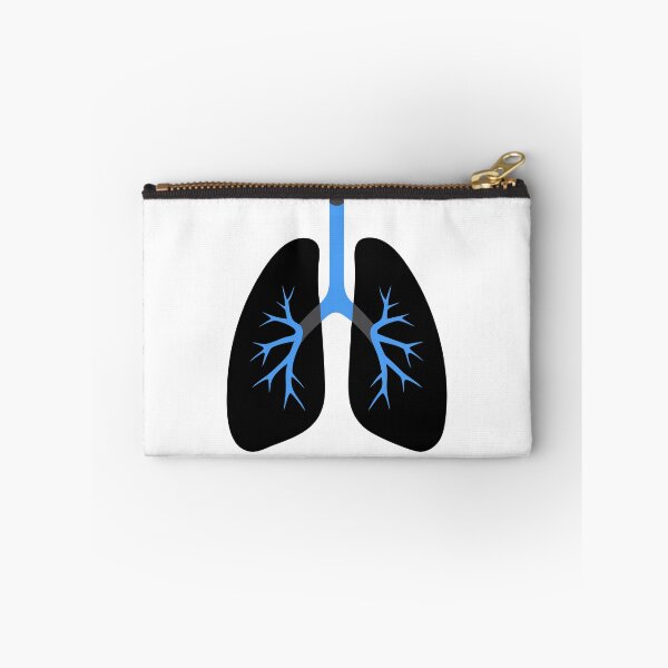 Item preview, Simplified Blue and Black Stylized Bronchial Tree Design designed and sold by Creative88Art.