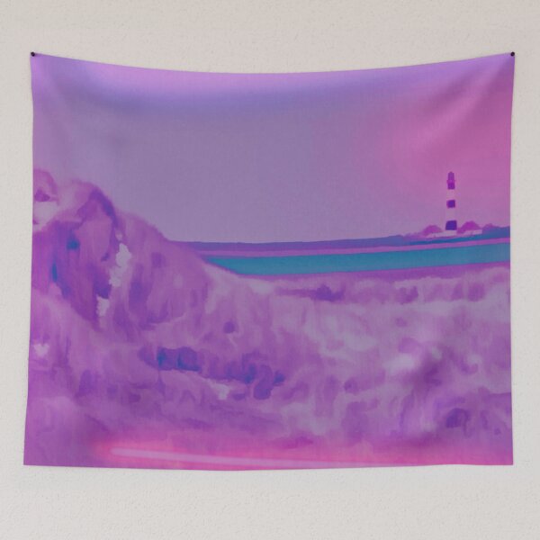 Item preview, Lighthouse (City Pop Edition) designed and sold by asanaworld.