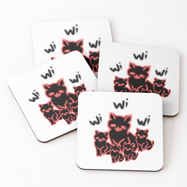 Item preview, Wi Wi Cat Family  designed and sold by Ramadane_design1.