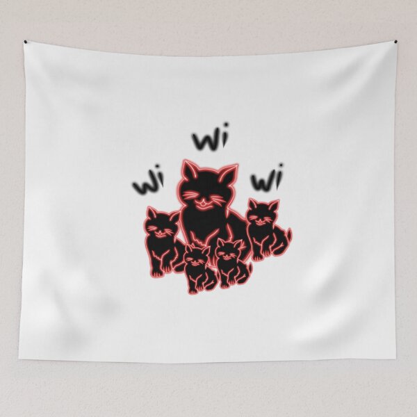 Item preview, Wi Wi Cat Family  designed and sold by Ramadane_design1.