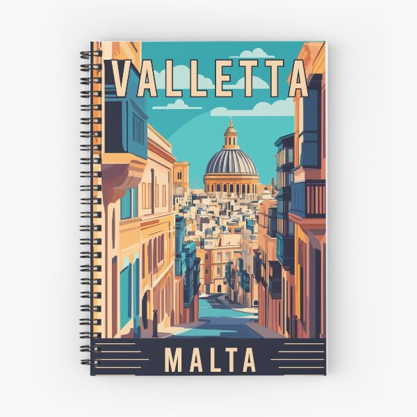 Item preview, Experience Historic Mediterranean Gem Valletta in Malta - Travel Art designed and sold by turtlestart.