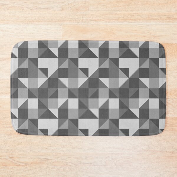Item preview, Triangles pattern,white,grey designed and sold by cutecrazytshirt.