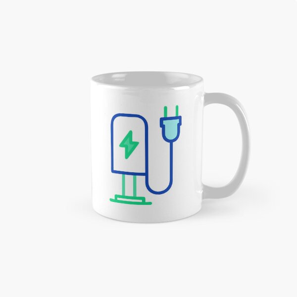 Item preview, Minimalist Illustration of Electric Vehicle Charging Station designed and sold by Creative88Art.