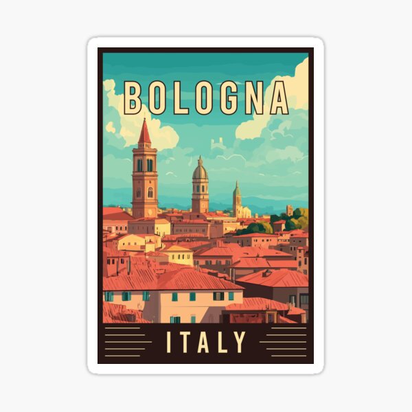 Artikel-Vorschau von Erleben Sie die historische Stadt Bologna in Italien - Travel Art, designt und verkauft von turtlestart.