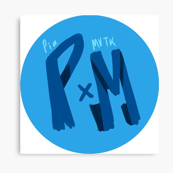 Aperçu de l'œuvre PxM blue créée et vendue par PIAxMVTK.
