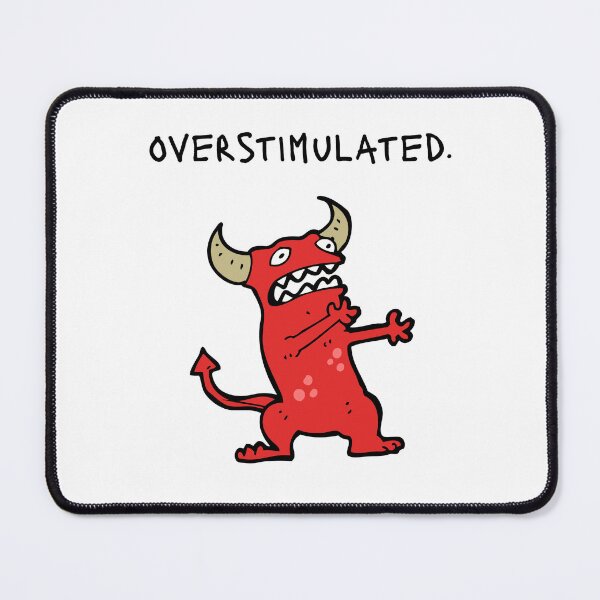 Item preview, Overstimulated devil designed and sold by silver-hippie.