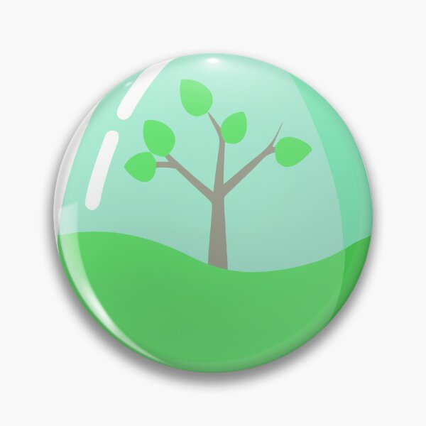 Item preview, Transparent Egg Design with Tree and Grassy Base designed and sold by Creative88Art.