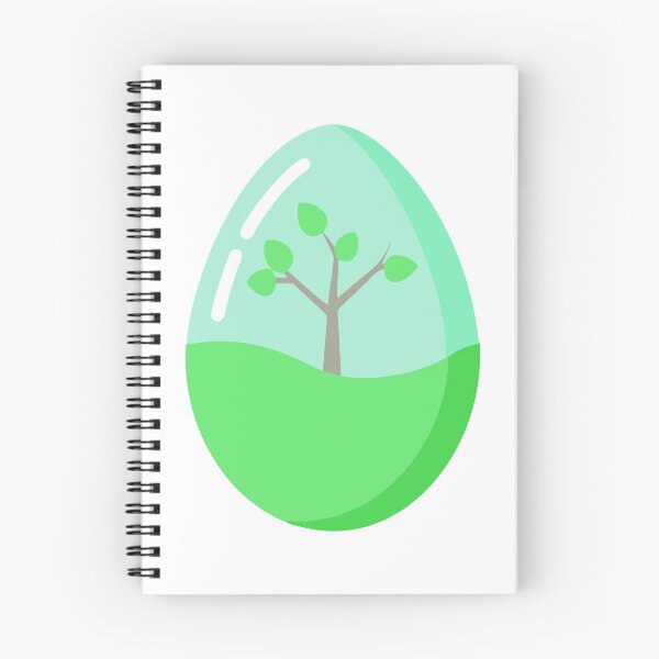Item preview, Transparent Egg Design with Tree and Grassy Base designed and sold by Creative88Art.