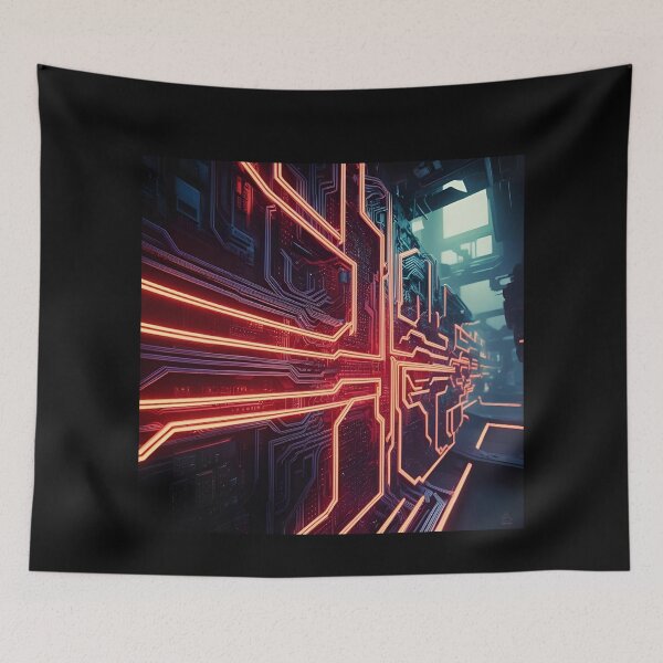 Artikelvorschau, Cyberpunk-Muster entworfen und verkauft von PatronesKawai.