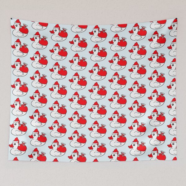 Item preview, Duck Sack Cap Santa Claus Christmas Advent Party designed and sold by shirt-o-mat.