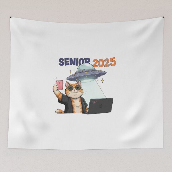 Item preview, Senior 2025 – Graduation Class of 2025 Trendy High School & College Design designed and sold by Colorful-Garden.