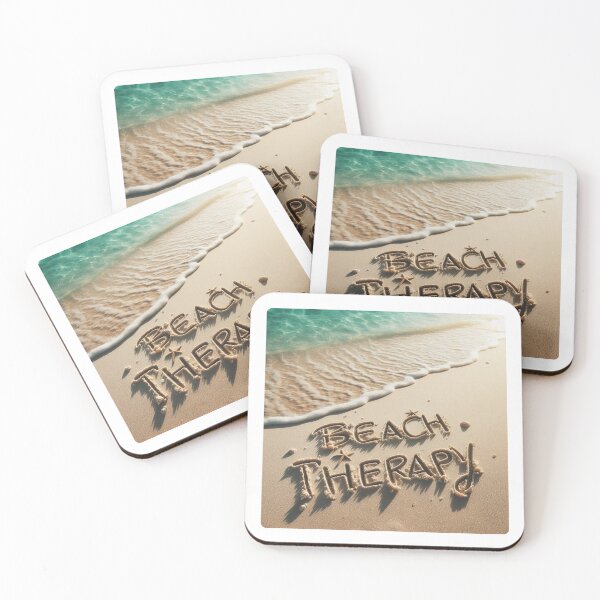 Item preview, Beach Therapy: AI Artwork of Clear Waters & White Sand – Perfect for Vacation, Clothing & Accessories designed and sold by knalpot-design.