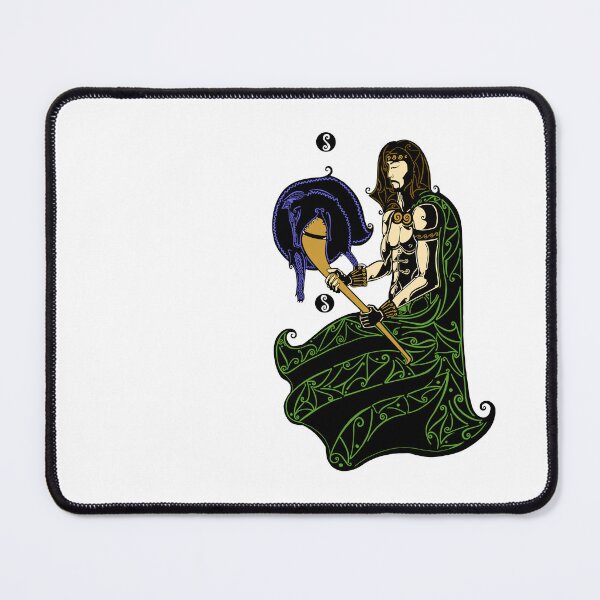 Item preview, Cu Chulain colour print designed and sold by IrishLokiCat.