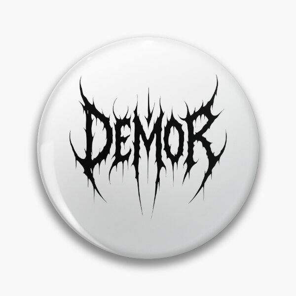 Item preview, Black Goth DEMOR Logo Graphic Tribal designed and sold by Dem0r.