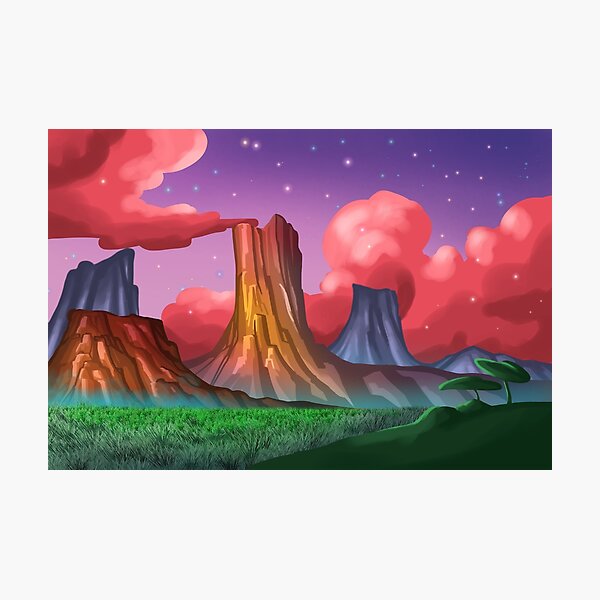 Item preview, Funnel mountain  designed and sold by JefferdArts.