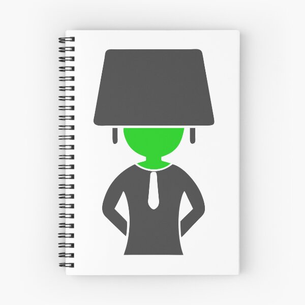 Item preview, Abstract Figure with Green Circular Head and Black Formal Outfit designed and sold by Creative88Art.