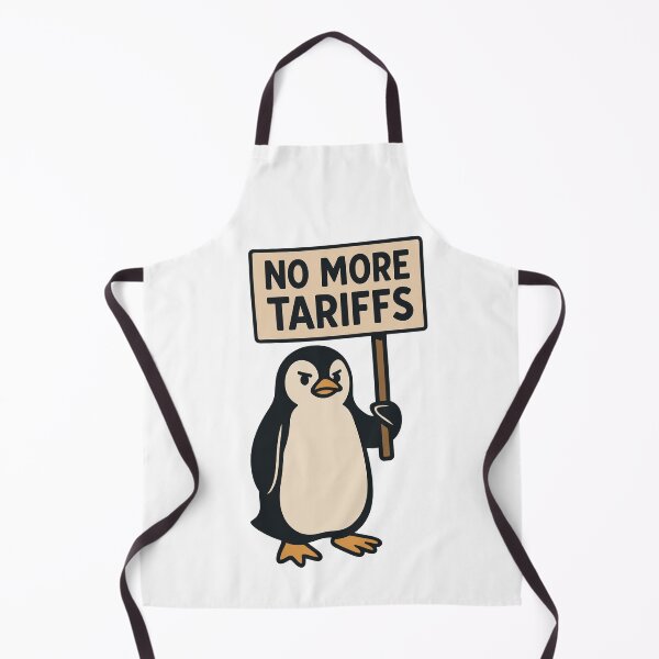 Item preview, No More Tariffs T-Shirt | Satirical Political Graphic Tee designed and sold by Loffartdesign.