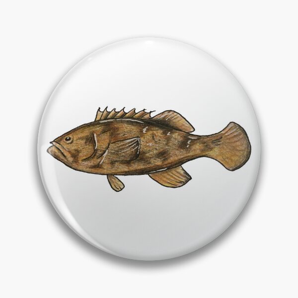 Item preview, Atlantic Goliath Grouper designed and sold by sirenvulture.