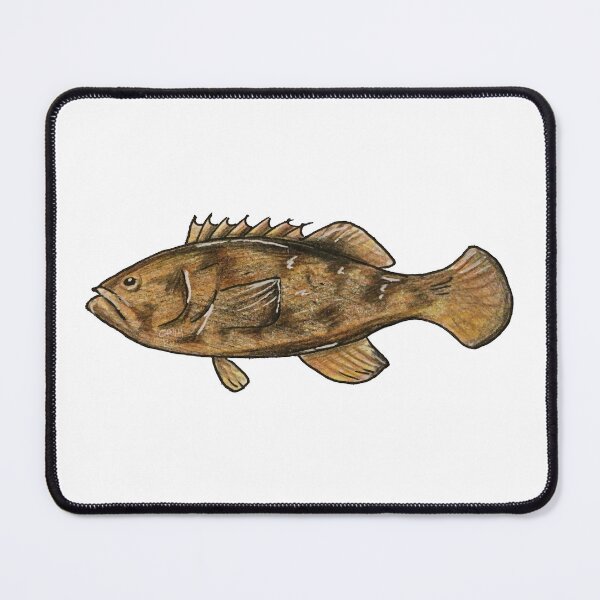 Item preview, Atlantic Goliath Grouper designed and sold by sirenvulture.