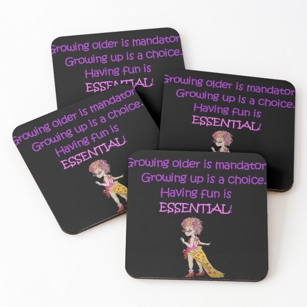 Item preview, Growing older is mandatory... designed and sold by NichoArt.