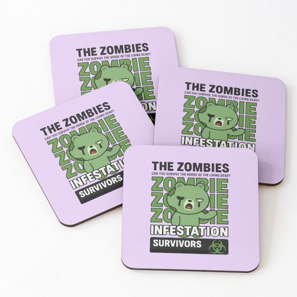 Item preview, Zombie Infestation Survivor Teddy designed and sold by zzz888.