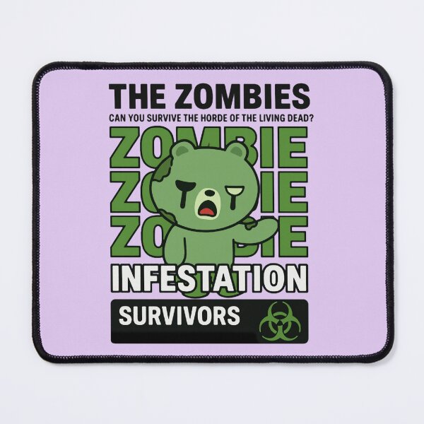 Item preview, Zombie Infestation Survivor Teddy designed and sold by zzz888.