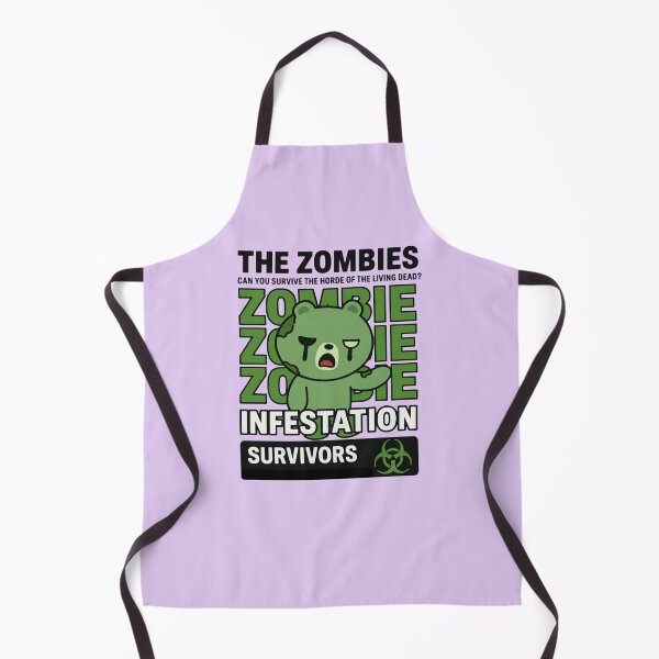 Item preview, Zombie Infestation Survivor Teddy designed and sold by zzz888.