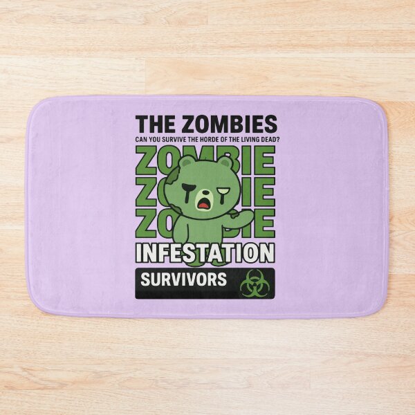 Item preview, Zombie Infestation Survivor Teddy designed and sold by zzz888.