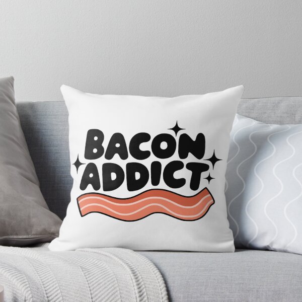 Item preview, Bacon Addict! Bacon Puns designed and sold by PMCreative.