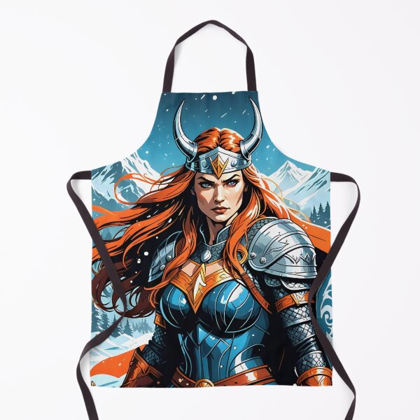 Item preview, Viking Mythology Warrior Woman designed and sold by laurencecrea.