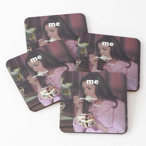 Item preview, rom coms designed and sold by Cine Merch.
