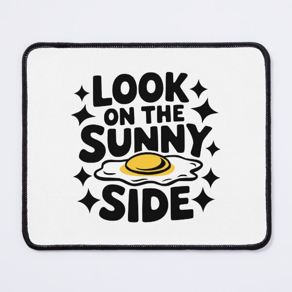 Item preview, Look On The Sunny Side! Cute Breakfast Pun designed and sold by PMCreative.