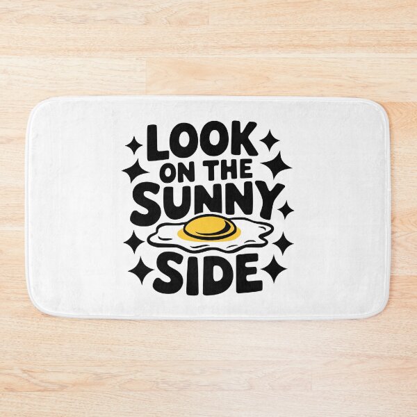 Item preview, Look On The Sunny Side! Cute Breakfast Pun designed and sold by PMCreative.