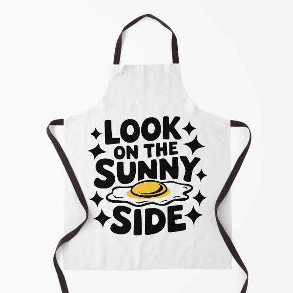 Item preview, Look On The Sunny Side! Cute Breakfast Pun designed and sold by PMCreative.