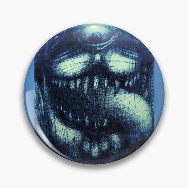 Item preview, Cold Brutality – Icy Surreal Portrait with Third Eye and Split Jaw designed and sold by Anomaly Effect.