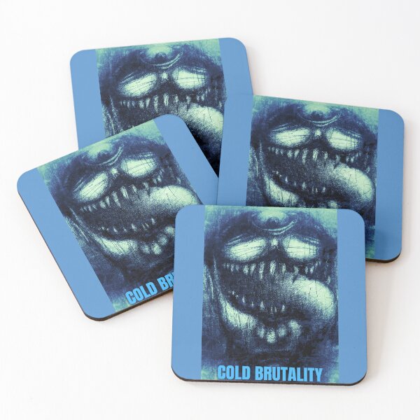 Item preview, Cold Brutality – Icy Surreal Portrait with Third Eye and Split Jaw designed and sold by Anomaly Effect.