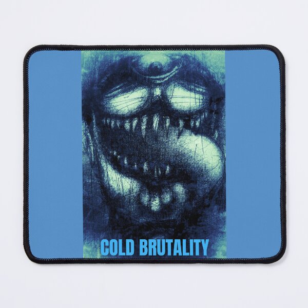 Item preview, Cold Brutality – Icy Surreal Portrait with Third Eye and Split Jaw designed and sold by Anomaly Effect.