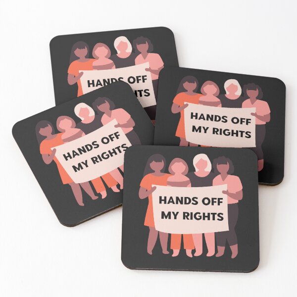 Item preview, Hands Off My Rights  Anti-Trump T-Shirt designed and sold by gjen53.