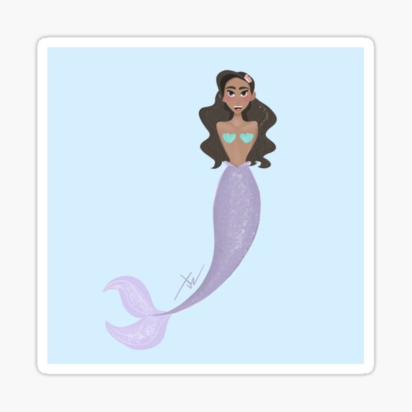 Mermay 2018 Hands back Mermaid Pegatina