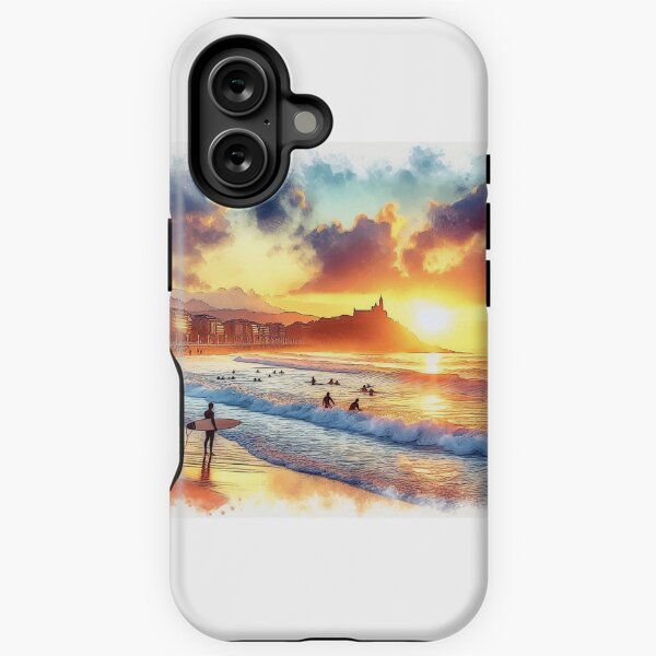 Vista previa del artículo con la obra «surf in donostia», diseñado y vendido por DabuttyBalalutty.