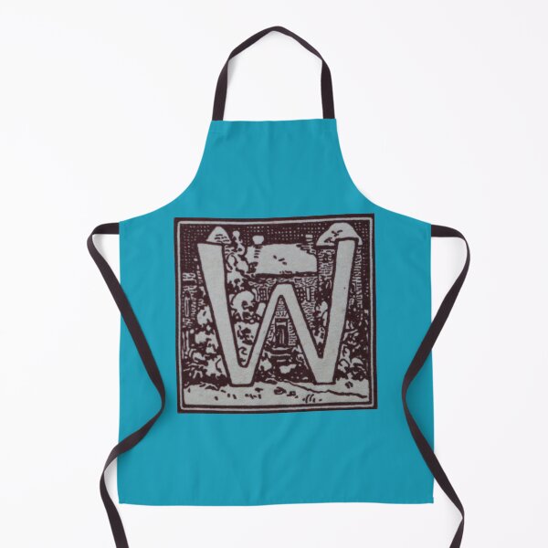 Item preview, Art by Mike Linocut and digitally edited, Alphabet Letter W, combinable designed and sold by allartbymike.