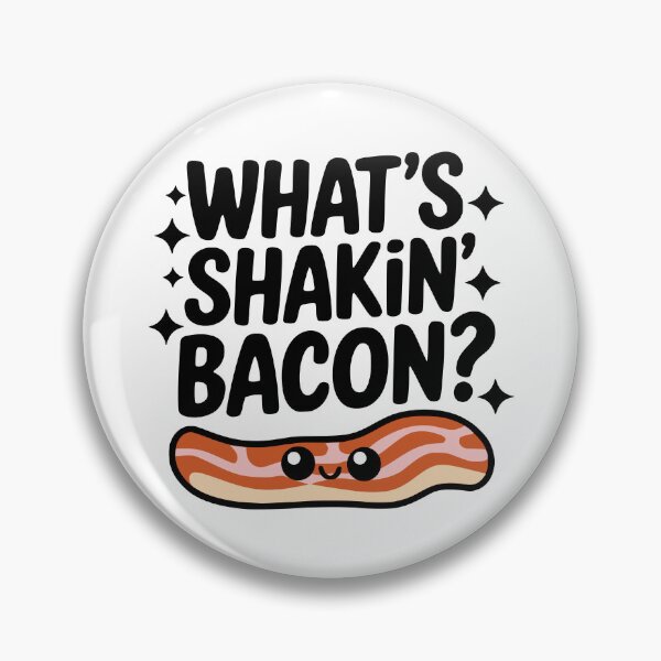 Artikelvorschau, Was ist Shakin' Bacon? Süße Bacon-Wortspiele entworfen und verkauft von PMCreative.