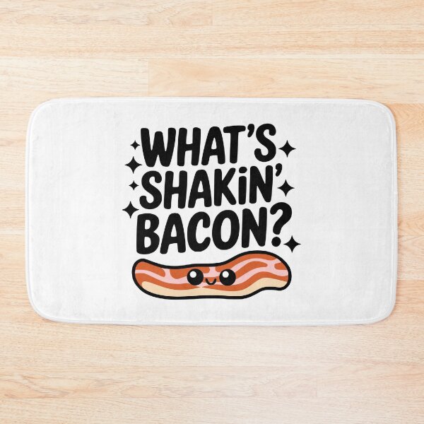 Artikelvorschau, Was ist Shakin' Bacon? Süße Bacon-Wortspiele entworfen und verkauft von PMCreative.